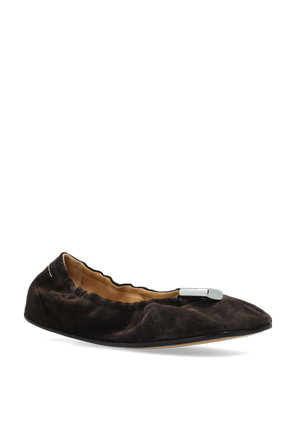 MM6 Maison Margiela Veloursleder-Ballerinas