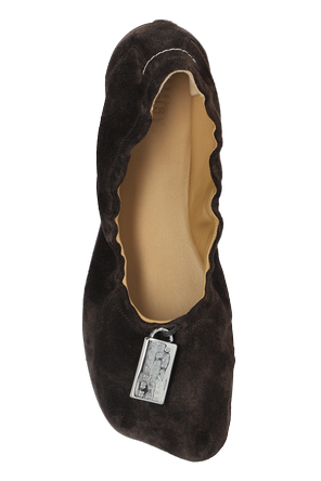 MM6 Maison Margiela Veloursleder-Ballerinas