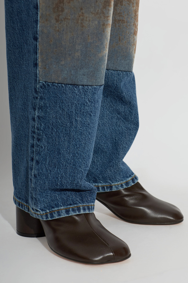 MM6 Maison Margiela Кожени обувки на ток