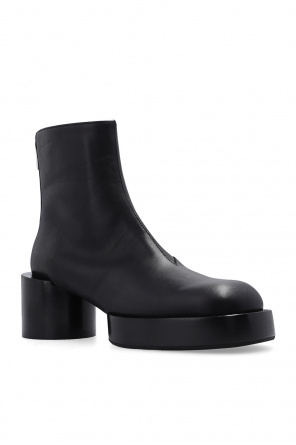 MM6 Maison Margiela Leather ankle boots