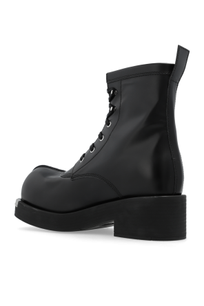 MM6 Maison Margiela Leather ankle boots