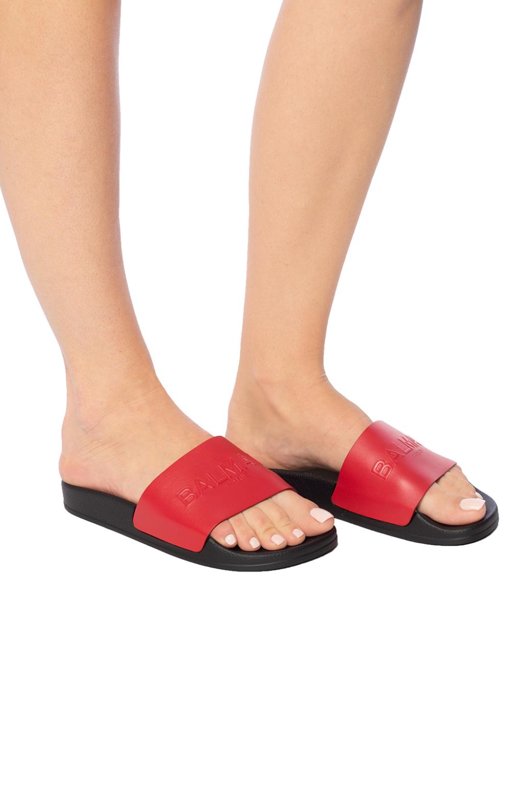 balmain women slides