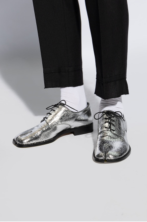 Leather `tabi` shoes od Maison Margiela