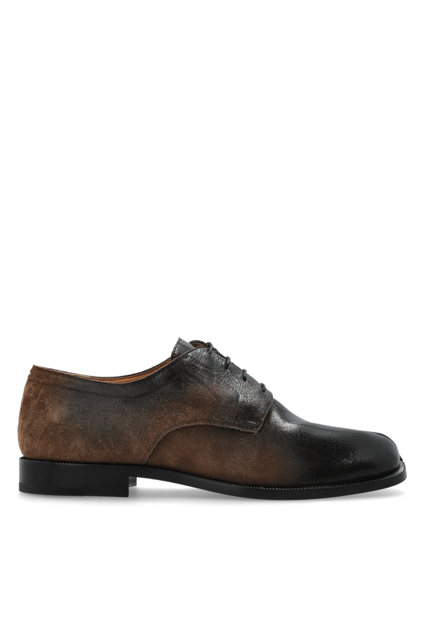 Tabi Cut-out Lace-up Shoes od Maison Margiela