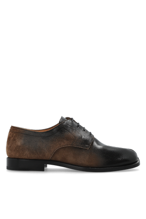 Schnürschuhe mit Tabi-Ausschnitt
