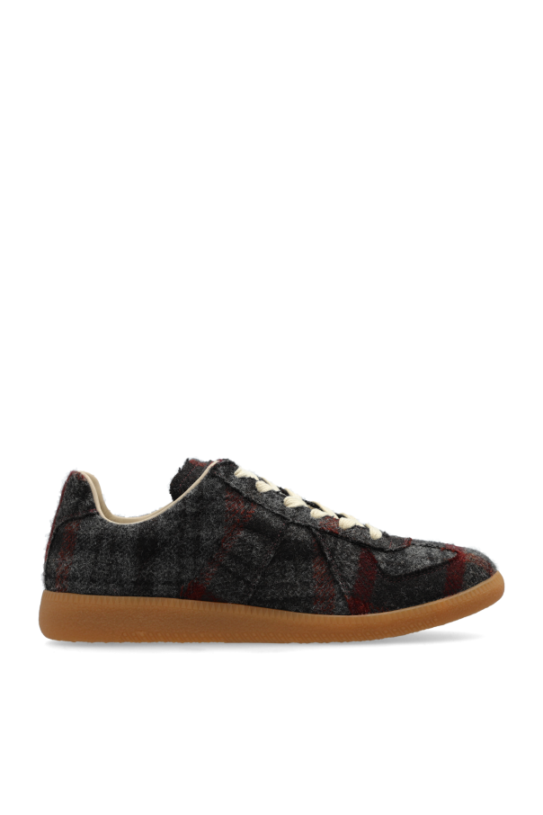 Maison Margiela Sneakers with check pattern