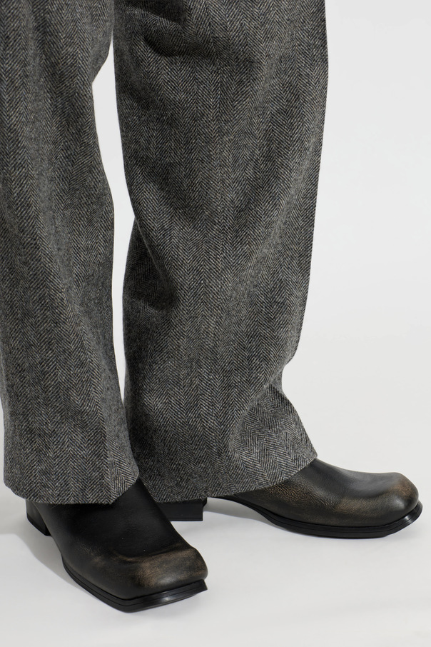 Maison Margiela Botines de cuero