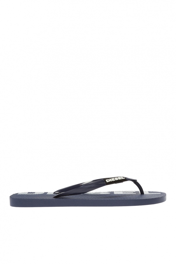 Diesel ‘Sa-Briian’ flip-flops with logo