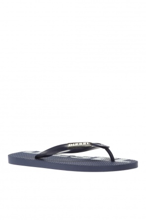 Diesel ‘Sa-Briian’ flip-flops with logo