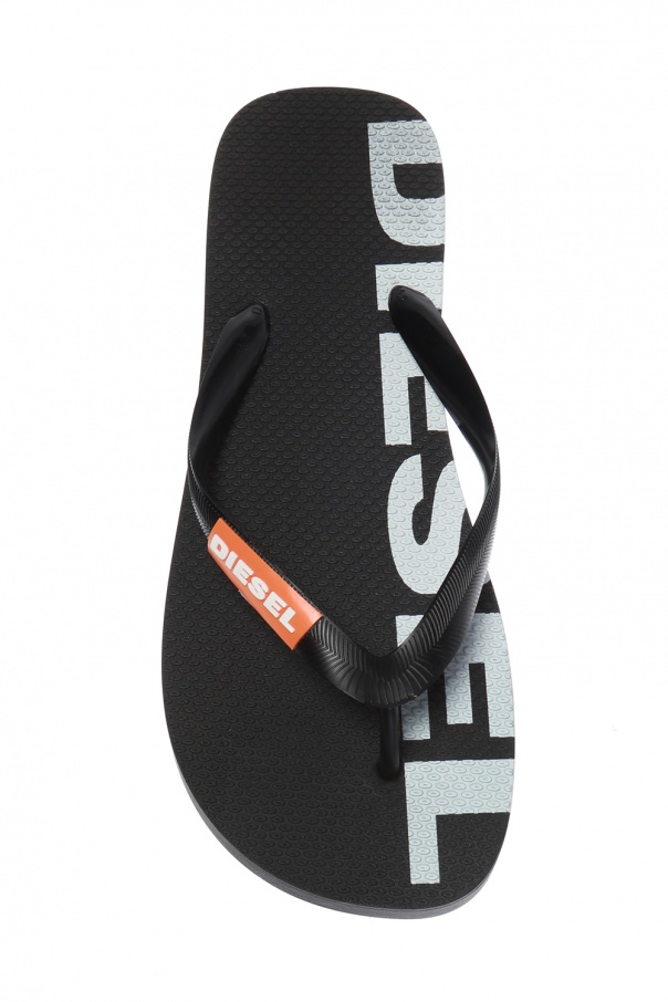 Diesel ‘Sa-Briian’ flip-flops with logo