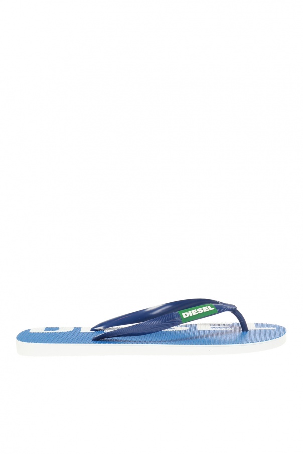 Diesel ‘Sa-Briian’ flip-flops with logo