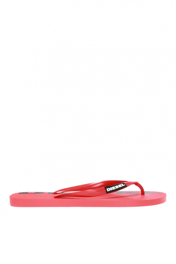 Diesel ‘Sa-Briian’ flip-flops with logo