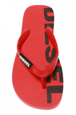 Diesel ‘Sa-Briian’ flip-flops with logo