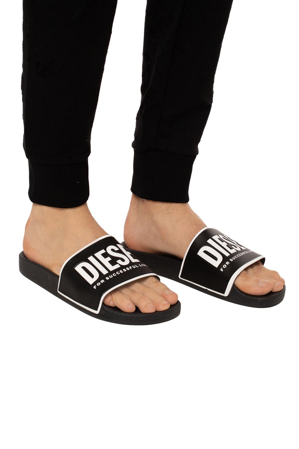 Diesel 'Sa-Valla' rubber slides