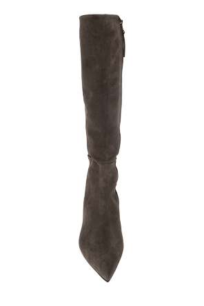 Aeyde Suede heeled boots ‘Sabrina’