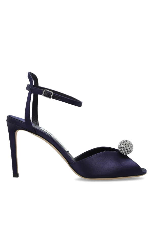 'Sacora' satin heeled sandals od Jimmy Choo