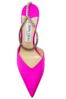 Jimmy Choo PINK ‘Saeda 100’ stiletto pumps