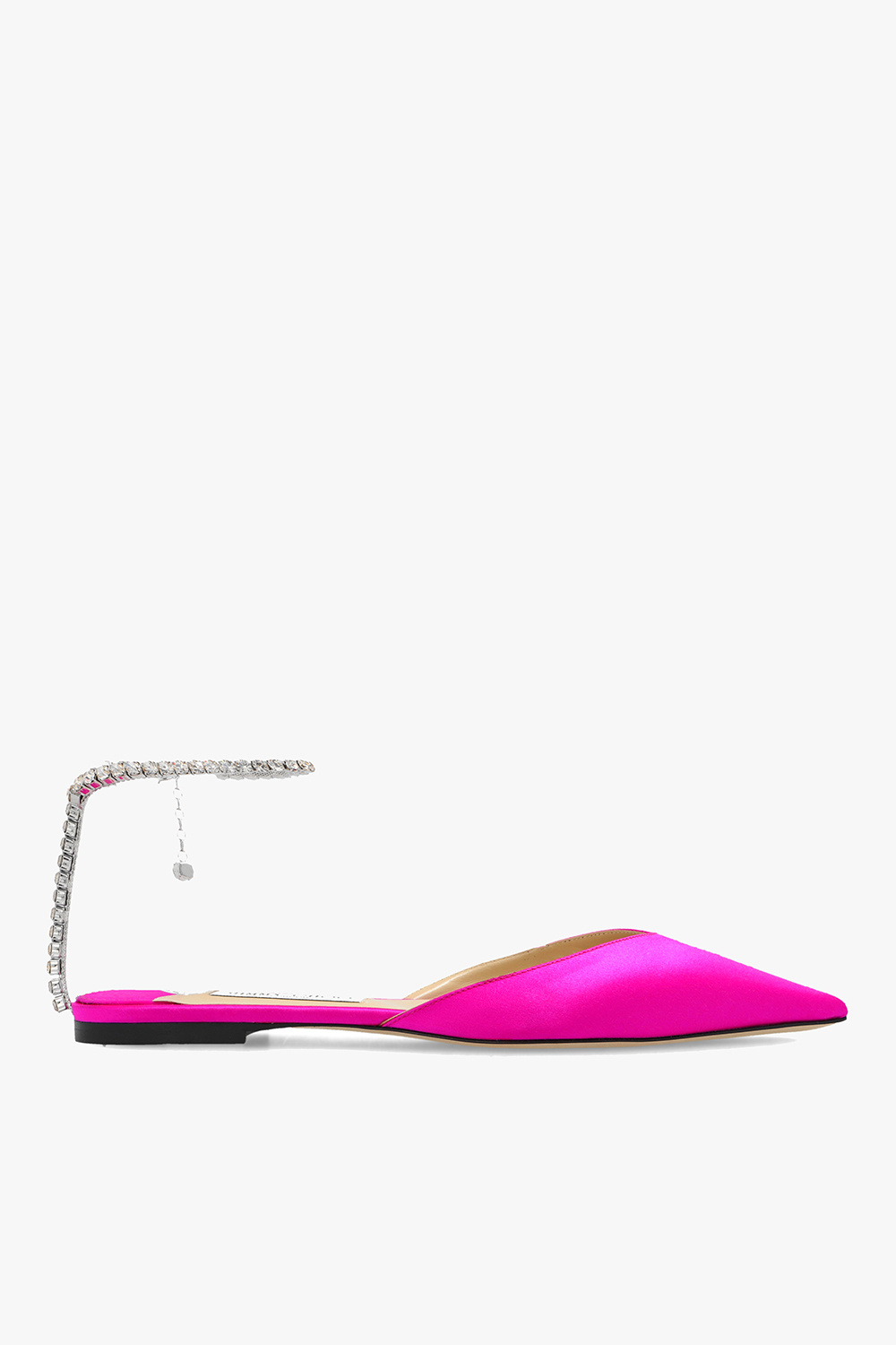 Jimmy Choo ‘Saeda’ satin shoes