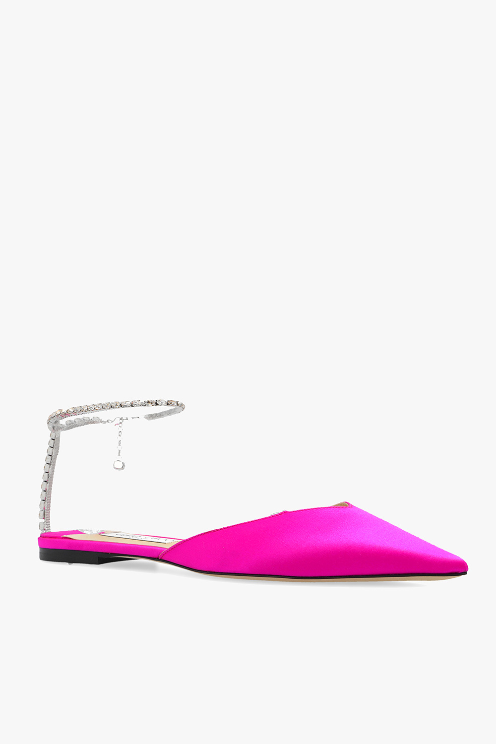 Jimmy Choo ‘Saeda’ satin shoes