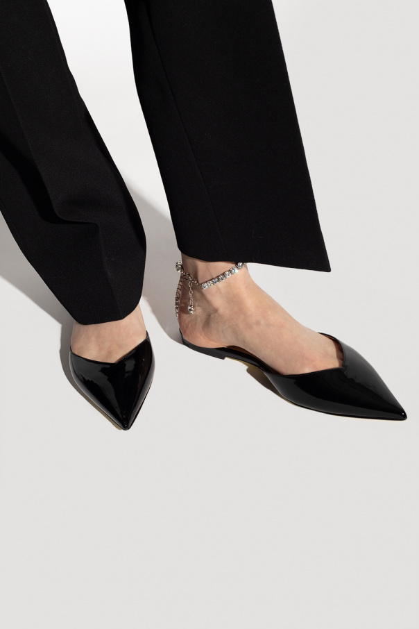 Jimmy Choo ‘Saeda’ patent-leather shoes