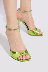 Jimmy Choo GREEN ‘Seda’ High Heels Sandals