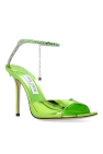 Jimmy Choo GREEN ‘Seda’ High Heels Sandals