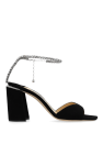 Jimmy Choo BLACK High-heeled sandals 'Saeda'