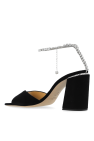Jimmy Choo BLACK High-heeled sandals 'Saeda'
