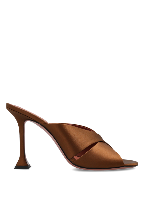 Satin heeled mules 'Salma' od Amina Muaddi
