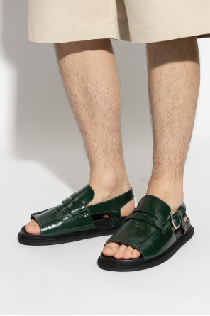 Leather sandals od Marni