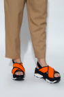 marni fringed Platform sandals