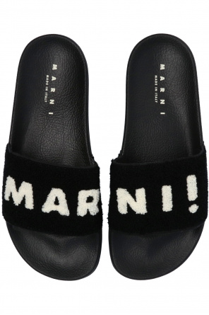Marni Slides with logo