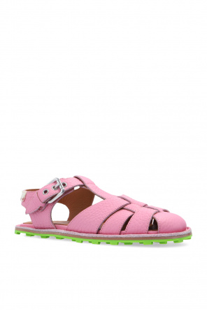 marni perel Leather sandals