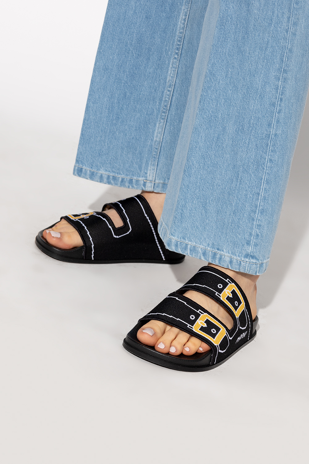 Marni Slides with logo