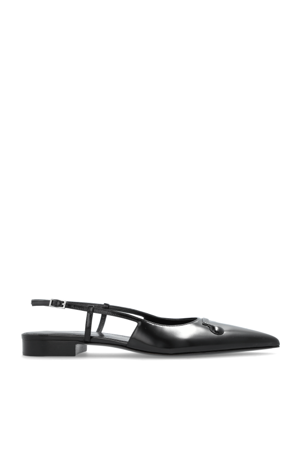 Leather shoes with logo od Marni