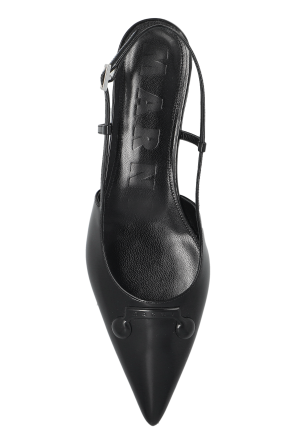 Marni Leather shoes with logo