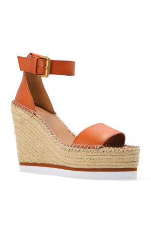 See By Chloé 'chloe chunky calf hair sneaker sandals