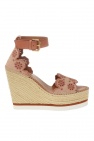 See By Chloé PINK Openwork wedge sandals
