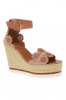 See By Chloé PINK Openwork wedge sandals