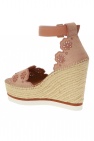 See By Chloé PINK Openwork wedge sandals