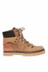 See By Chloé BROWN ‘Eileen’ suede hiking boots