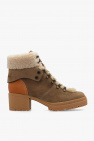 See By Chloé BROWN ‘Eileen’ heeled ankle boots