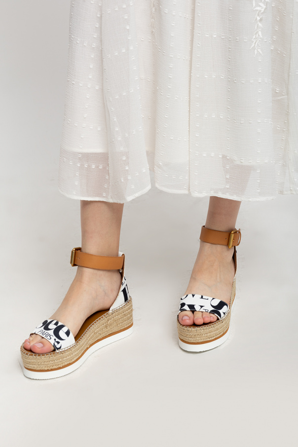 See By Chloé Wedge shoes with logo