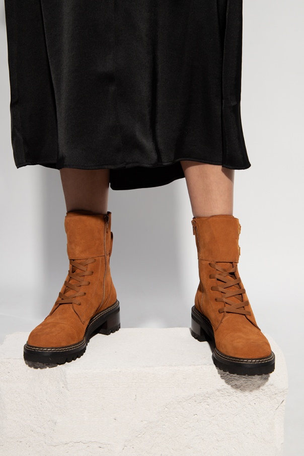See By Chloé ‘Mallory’ suede ankle boots