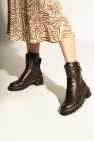See By Chloé BROWN 'Mallory' heeled ankle boots