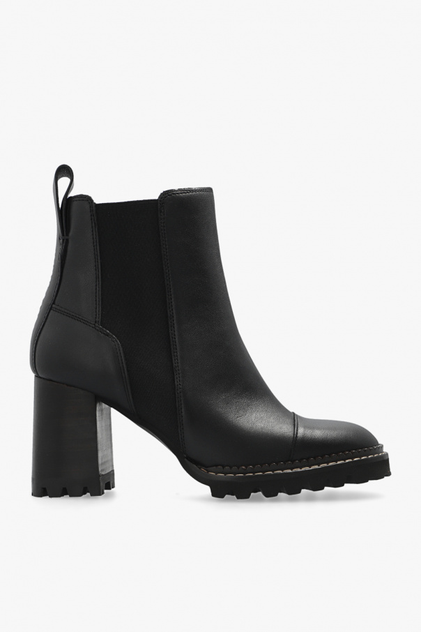 ‘Mallory’ heeled ankle boots od See By Chloé