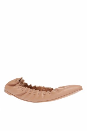 See By Chloé Ballet flats with woven details