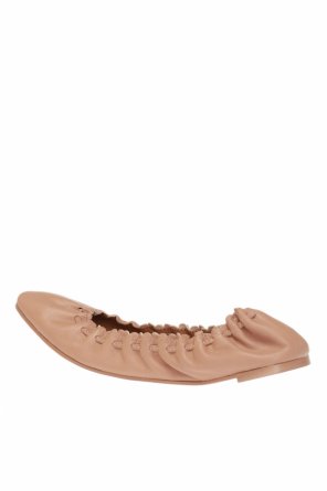 See By Chloé Ballet flats with woven details