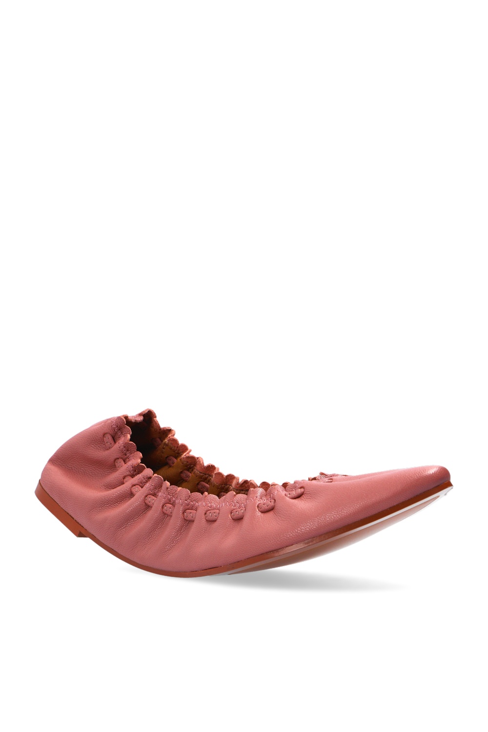 See By Peekaboo chloe Leather ballet flats