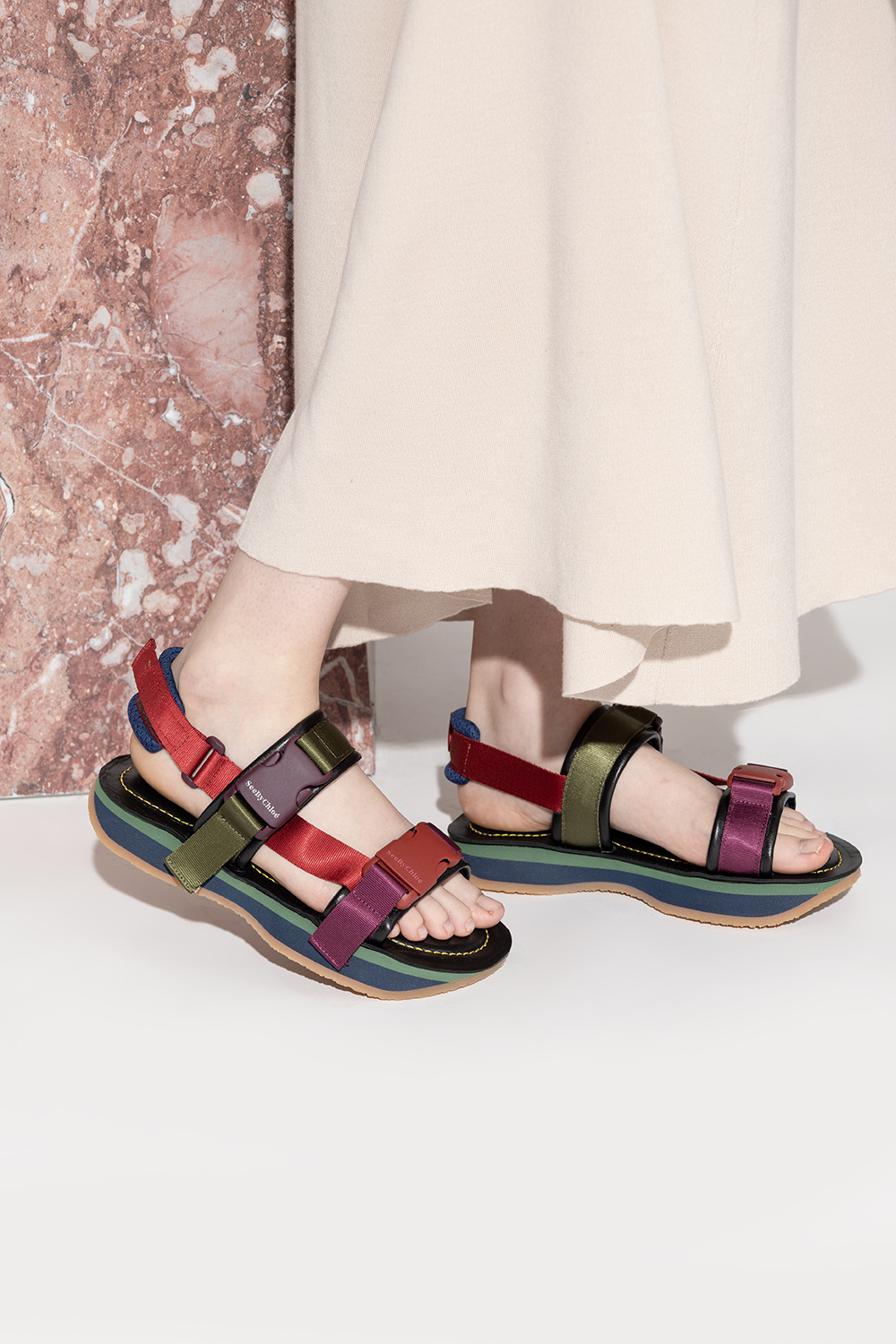 See By Chloé Sandals with logo